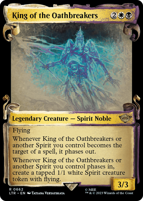 King of the Oathbreakers (LTR-662) - rare: (Showcase)