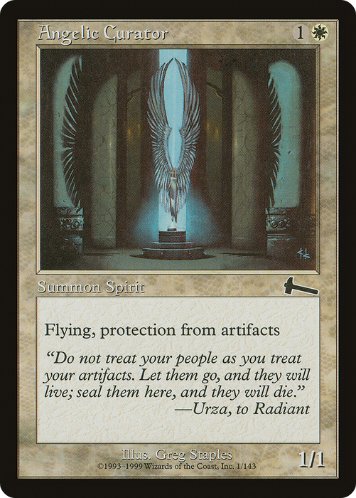 Angelic Curator (ULG-001) - common - Foil