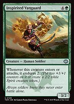 Inspirited Vanguard (TDM-146) - uncommon - Foil