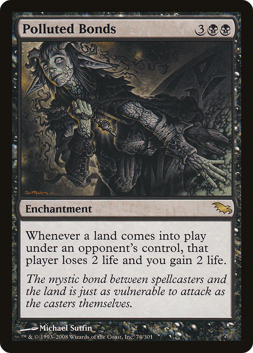 Polluted Bonds (SHM-074) - rare - Foil