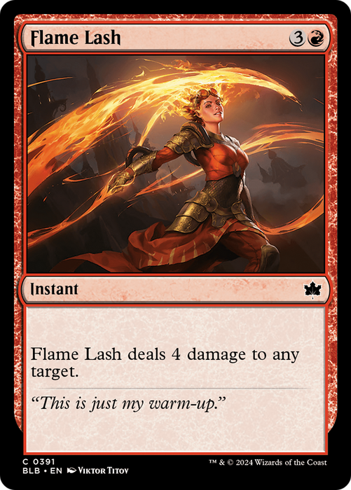 Flame Lash (BLB-391) - common