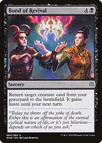 Bond of Revival (WAR-080) - uncommon - Foil