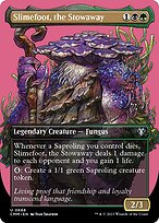 Slimefoot, the Stowaway (CMM-686) - uncommon (Borderless)
