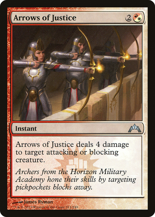 Arrows of Justice (GTC-211) - uncommon