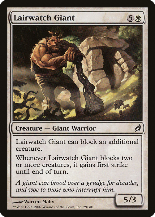 Lairwatch Giant (LRW-029) - common - Foil
