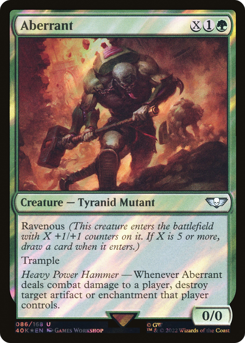 Aberrant (40K-86★) - uncommon - Foil