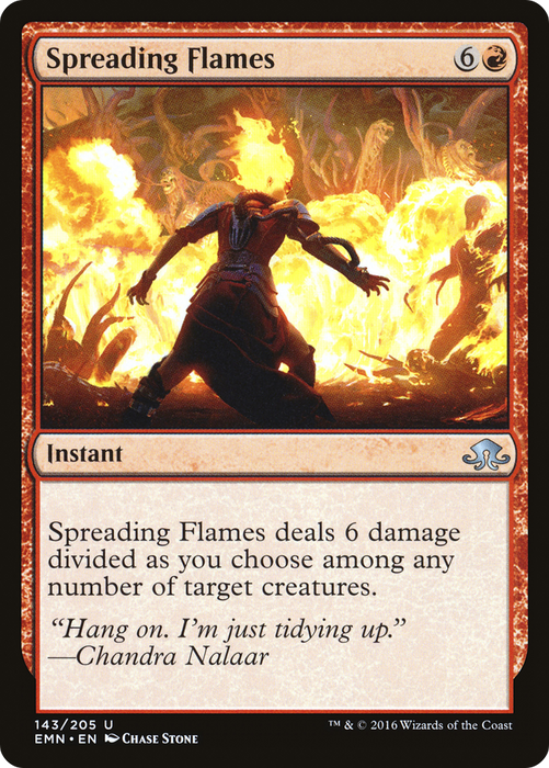 Spreading Flames (EMN-143) - uncommon - Foil