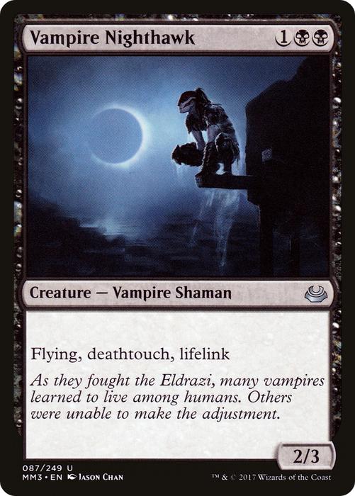 Vampire Nighthawk (MM3-087) - uncommon - Foil