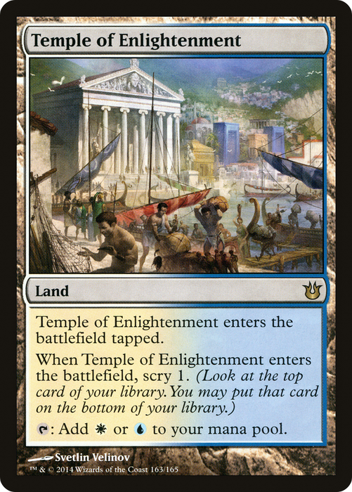 Temple of Enlightenment (BNG-163) - rare - Foil
