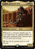 Gahiji, Honored One (NCC-340) - mythic