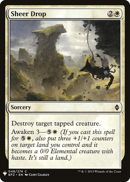 Sheer Drop (LIST-BFZ-48) - common