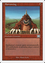 Burrowing (6ED-170) - uncommon