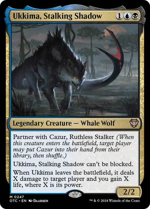 Ukkima, Stalking Shadow (OTC-247) - mythic