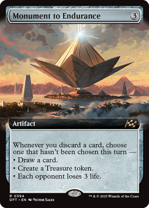 Monument to Endurance (DFT-394) - rare: (Extended Art)