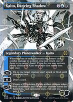 Kaito, Dancing Shadow (ONE-463) - rare: (Showcase) (Borderless) - Foil