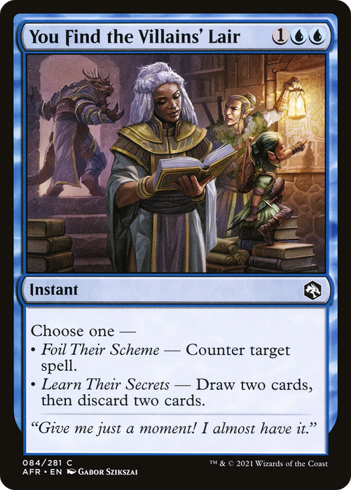 You Find the Villains' Lair (AFR-084) - common