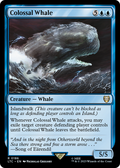Colossal Whale (LTC-186) - rare