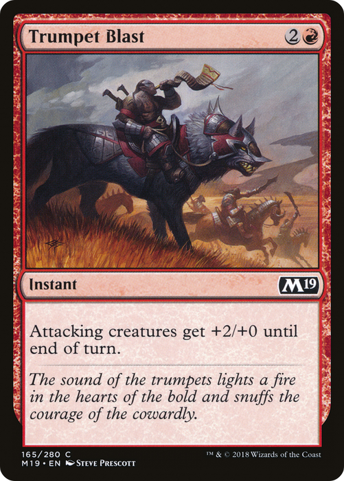 Trumpet Blast (M19-165) - common - Foil