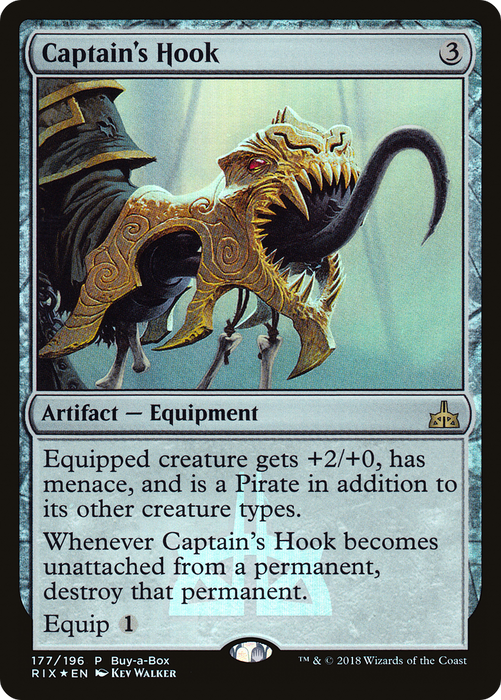 Captain's Hook (BABP-177) - rare - Foil