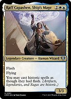 Raff Capashen, Ship's Mage (CMM-351) - uncommon