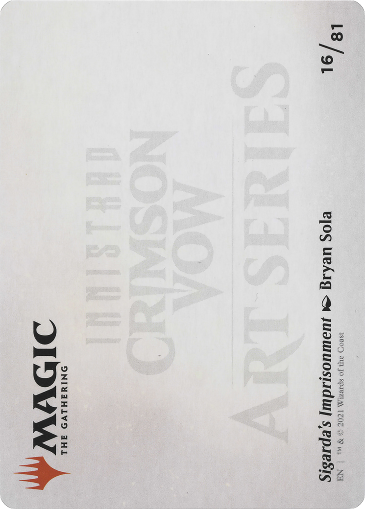 Sigarda's Imprisonment // Sigarda's Imprisonment (AVOW-016) - common (Borderless)
