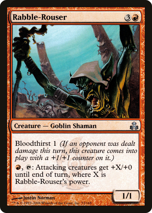 Rabble-Rouser (GPT-073) - uncommon - Foil