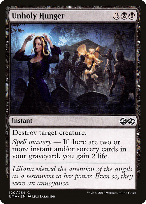 Unholy Hunger (UMA-120) - common - Foil