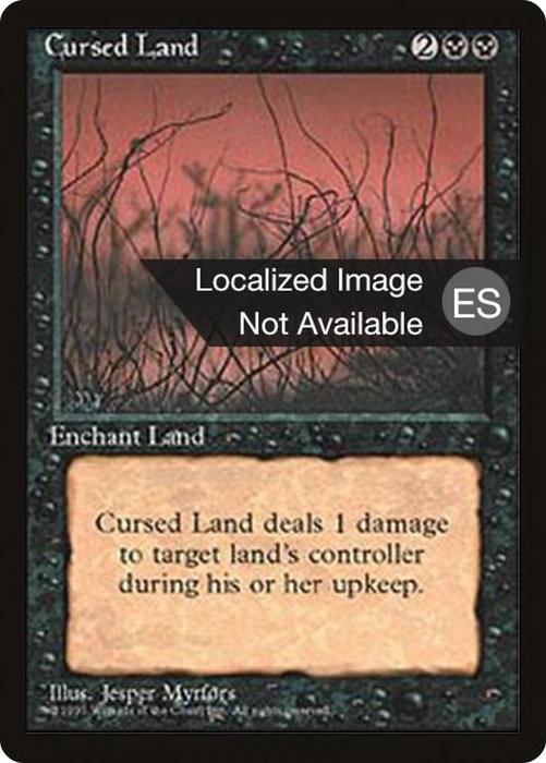 Cursed Land (4BB-127) - uncommon