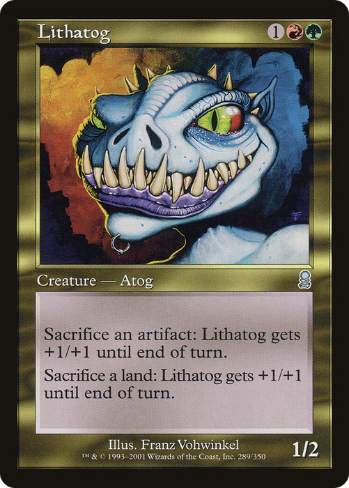 Lithatog (ODY-289) - uncommon - Foil