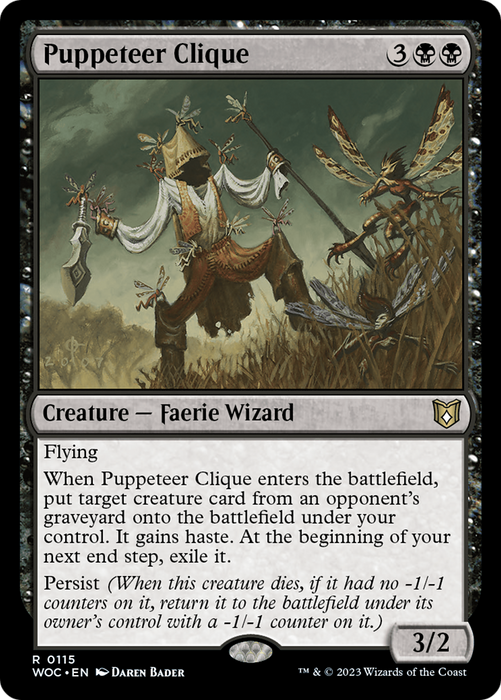 Puppeteer Clique (WOC-115) - rare