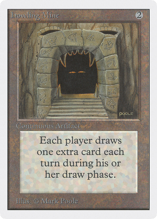 Howling Mine (2ED-248) - rare