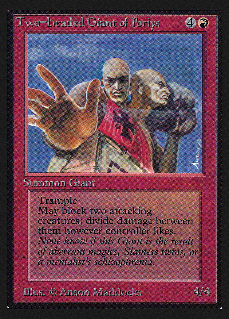 Two-Headed Giant of Foriys (IED-180) - rare