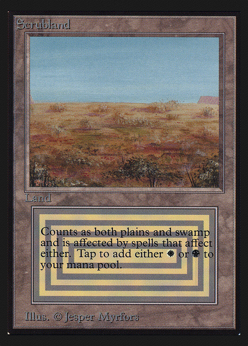 Scrubland (CED-282) - rare