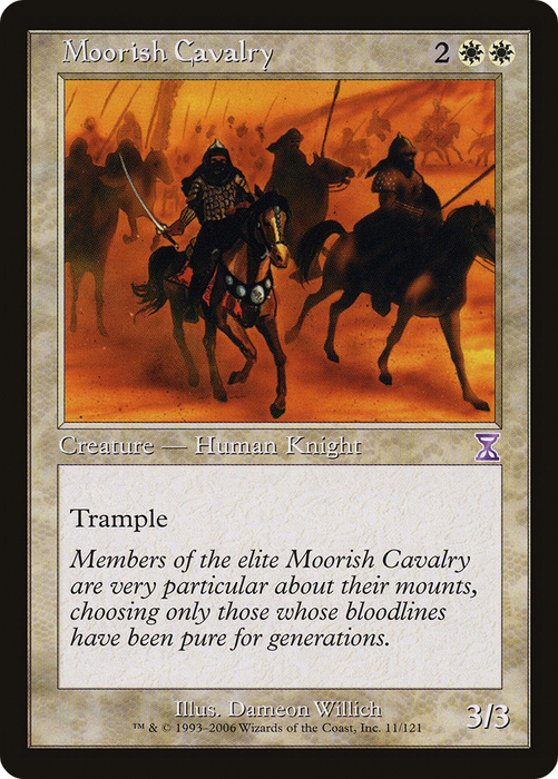 Moorish Cavalry (TSB-011) - special - Foil