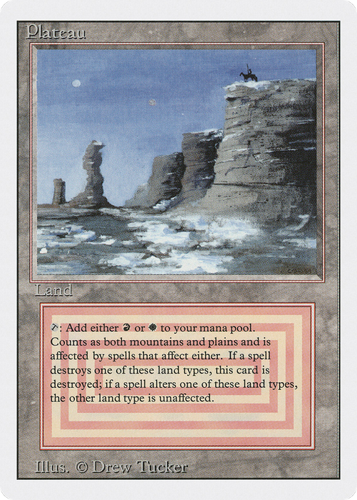 Plateau (3ED-284) - rare