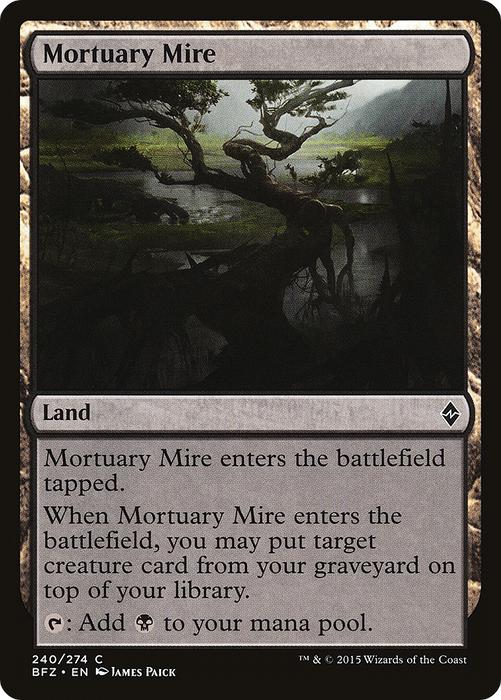 Mortuary Mire (BFZ-240) - common