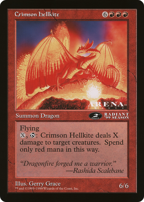 Crimson Hellkite (OLEP-080) - rare