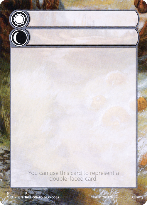 Double-Faced Substitute Card (SMID-005) - common (Borderless)