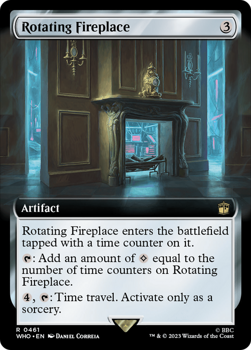 Rotating Fireplace (WHO-461) - rare: (Extended Art) - Foil