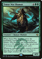 Temur War Shaman (UMP-142) - rare - Foil