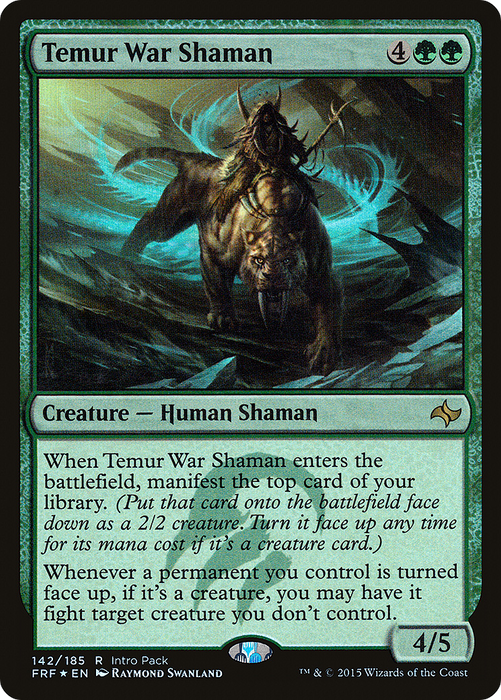 Temur War Shaman (UMP-142) - rare - Foil