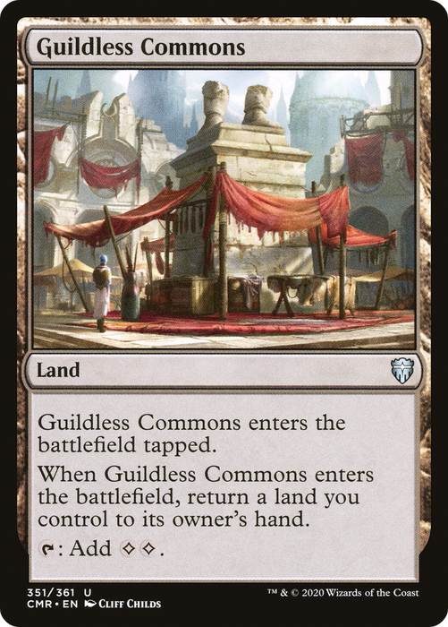 Guildless Commons (CMR-351) - uncommon - Foil