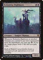 Kalastria Highborn (LIST-WWK-59) - rare