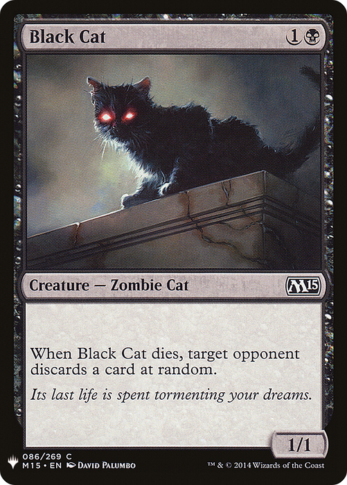 Black Cat (LIST-M15-86) - common