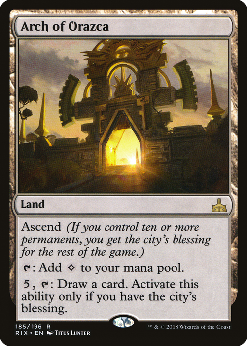 Arch of Orazca (RIX-185) - rare