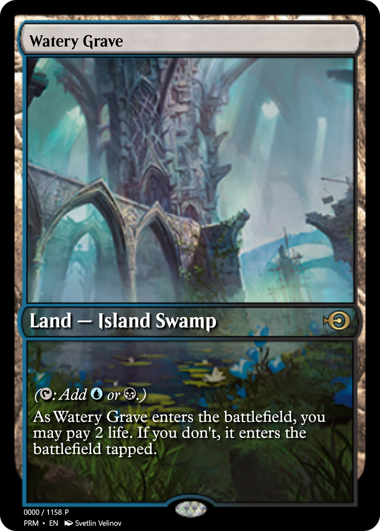 Watery Grave (PRM-72299) - rare - Foil