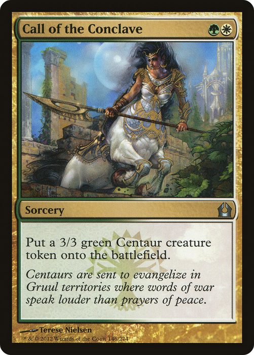Call of the Conclave (RTR-146) - uncommon - Foil