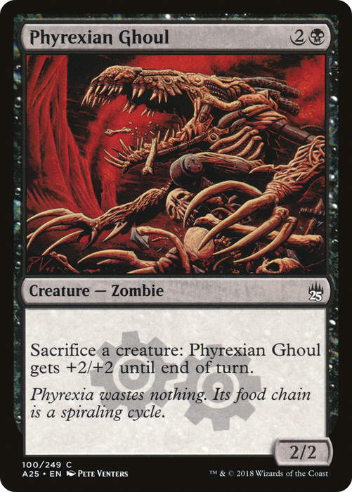 Phyrexian Ghoul (A25-100) - common - Foil