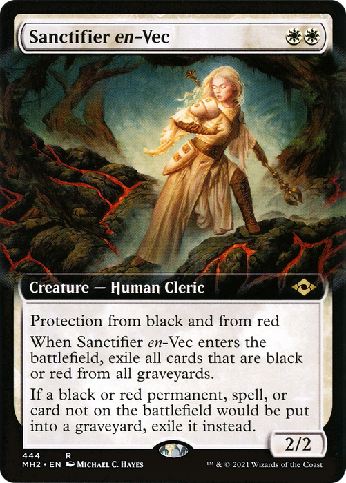 Sanctifier en-Vec (MH2-444) - rare: (Extended Art) - Foil
