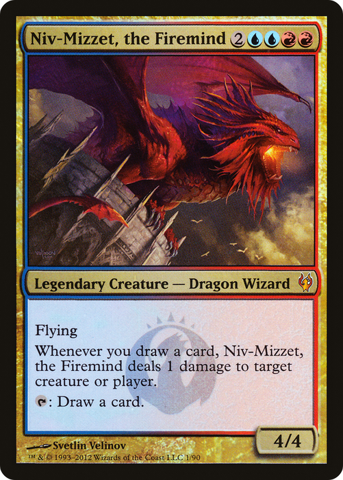 Niv-Mizzet, the Firemind (DDJ-001) - mythic - Foil